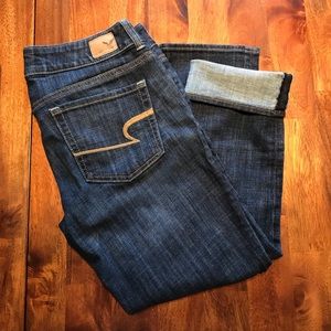 American Eagle Crop Jeans